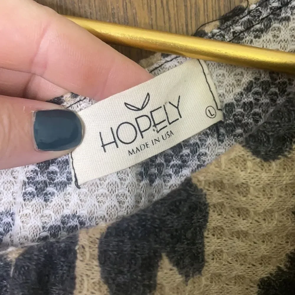 Leopard Ruffle Top - Picture 8 of 10